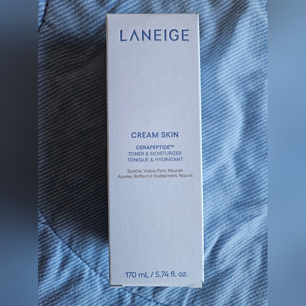 LANEIGE Cream Skin Cerapeptide Toner & Moisturizer